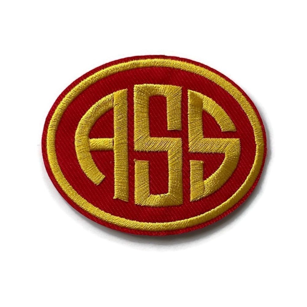 Ass Embroidered Patch